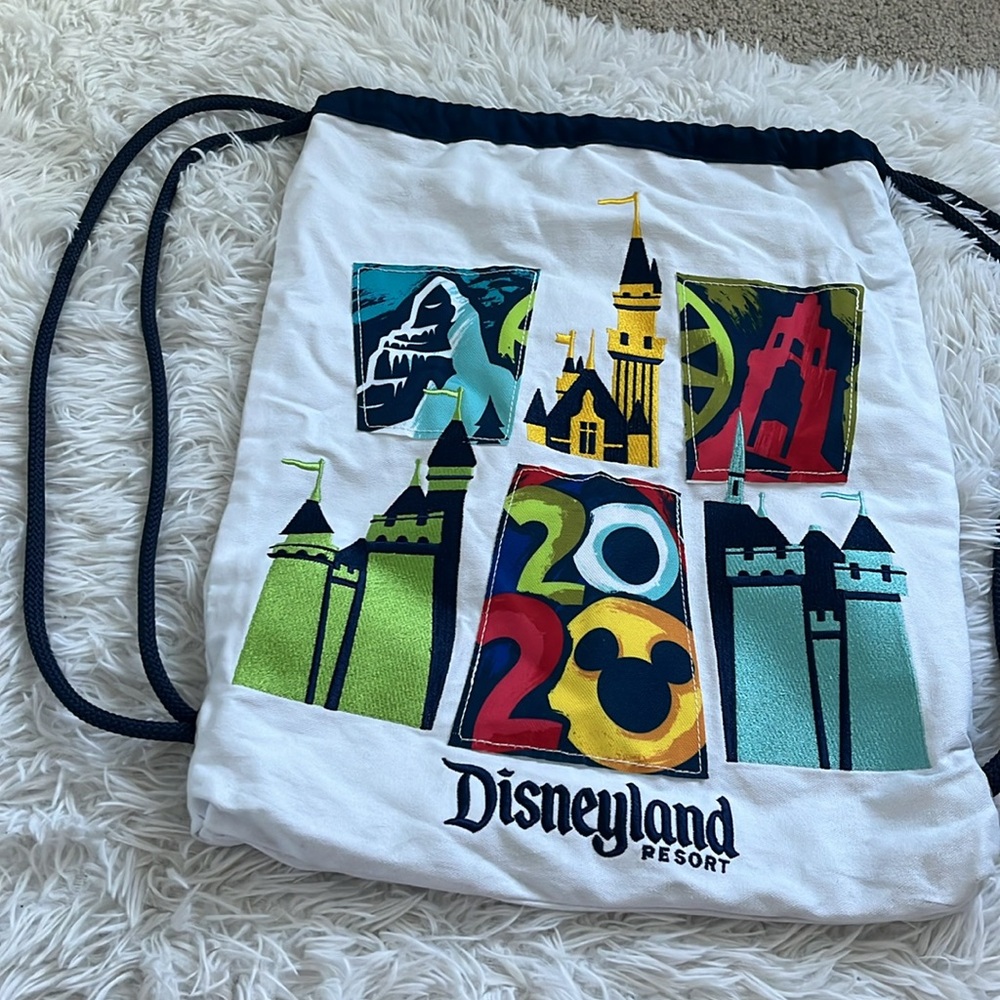 Disneyland Draw String Backpack - image 2
